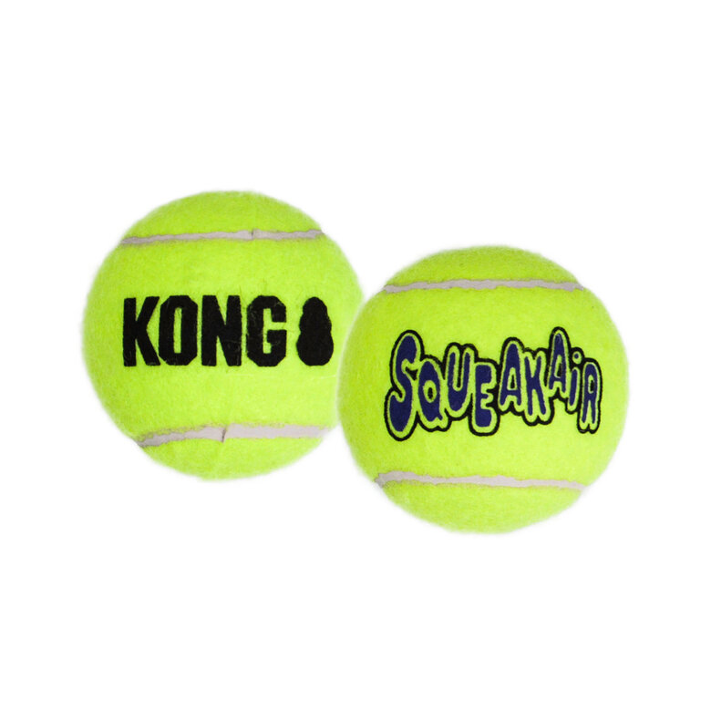 Kong SqueakAir Pelotas de Tennis para perros -Pack 6, , large image number null